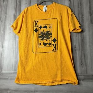 KING FELIX HERNANDEZ Yellow Court SEATTLE MARINERS BASEBALL T-SHIRT Fan Adult M